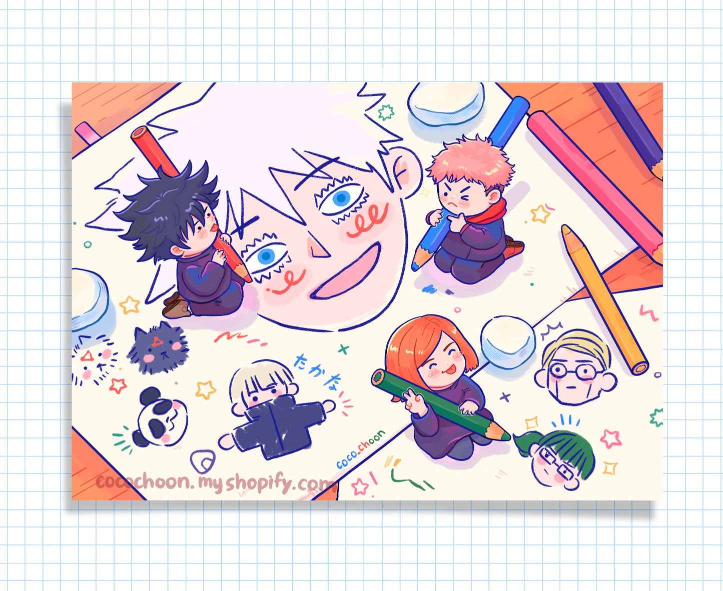 Art time with the Trio