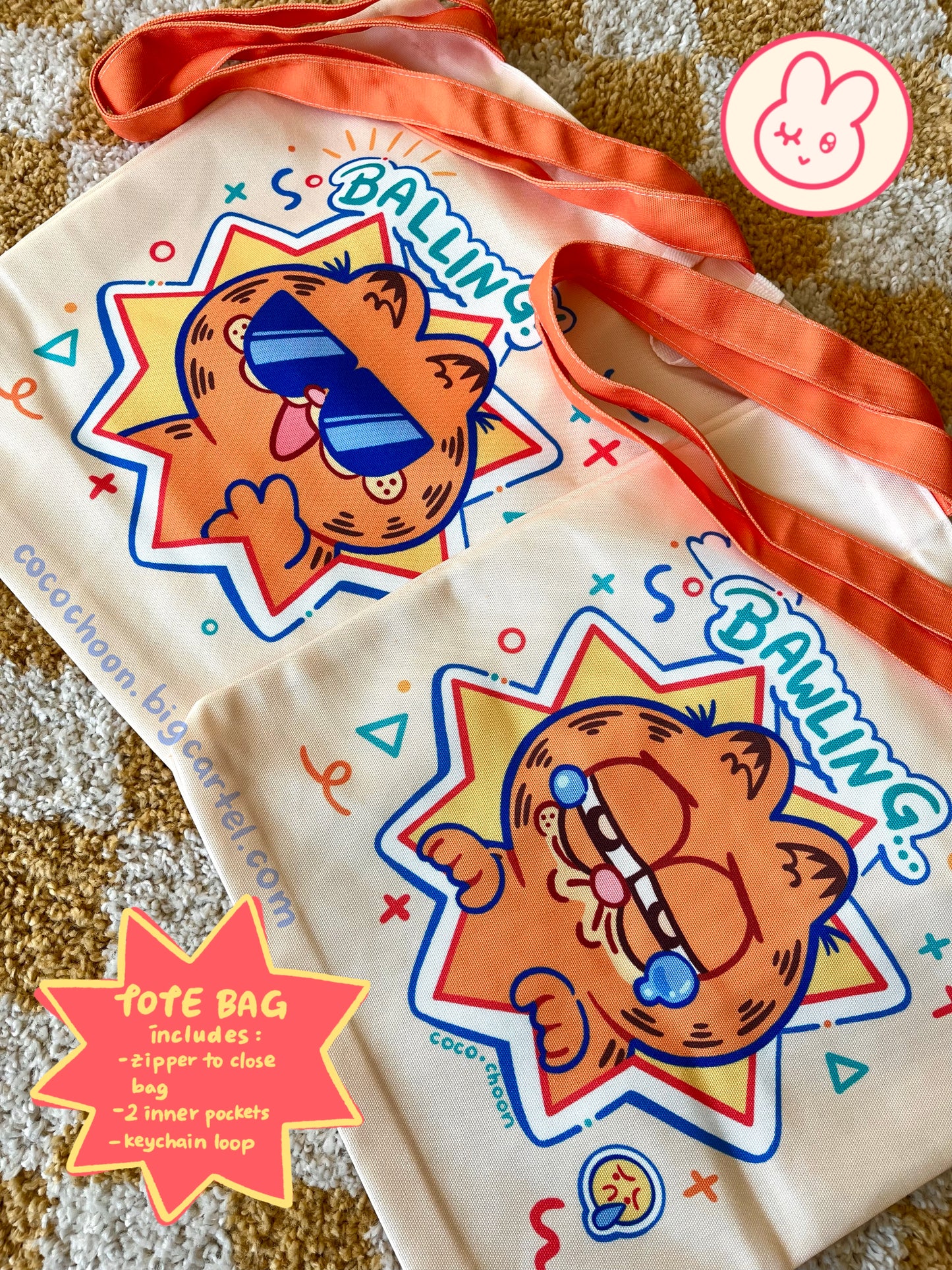 Balling/Bawling Garf Tote