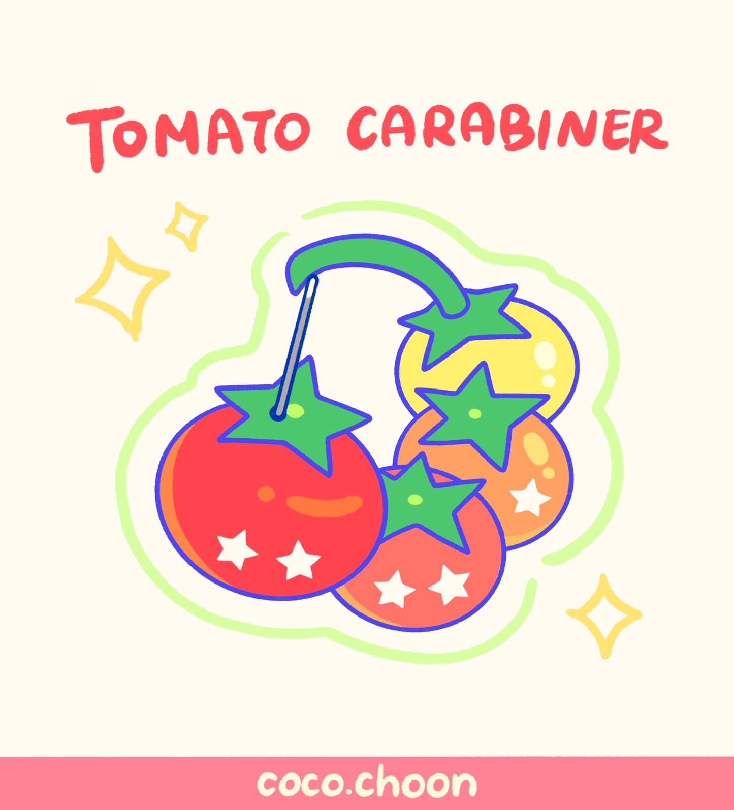 Tomato Carabiner