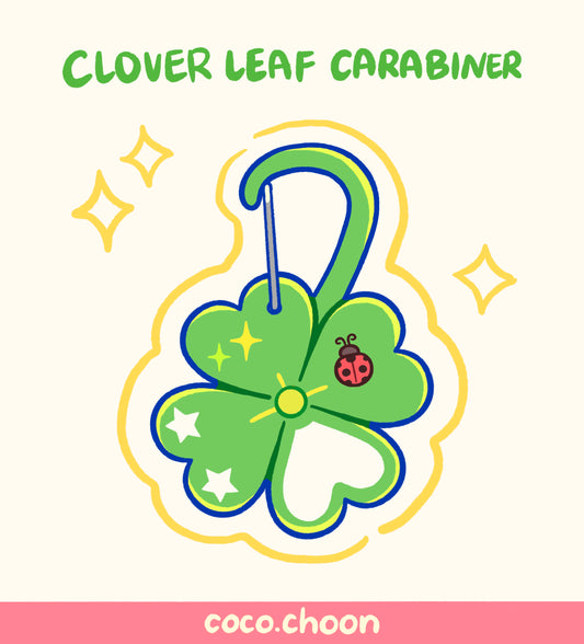 [PREORDER] Clover leaf Carabiner