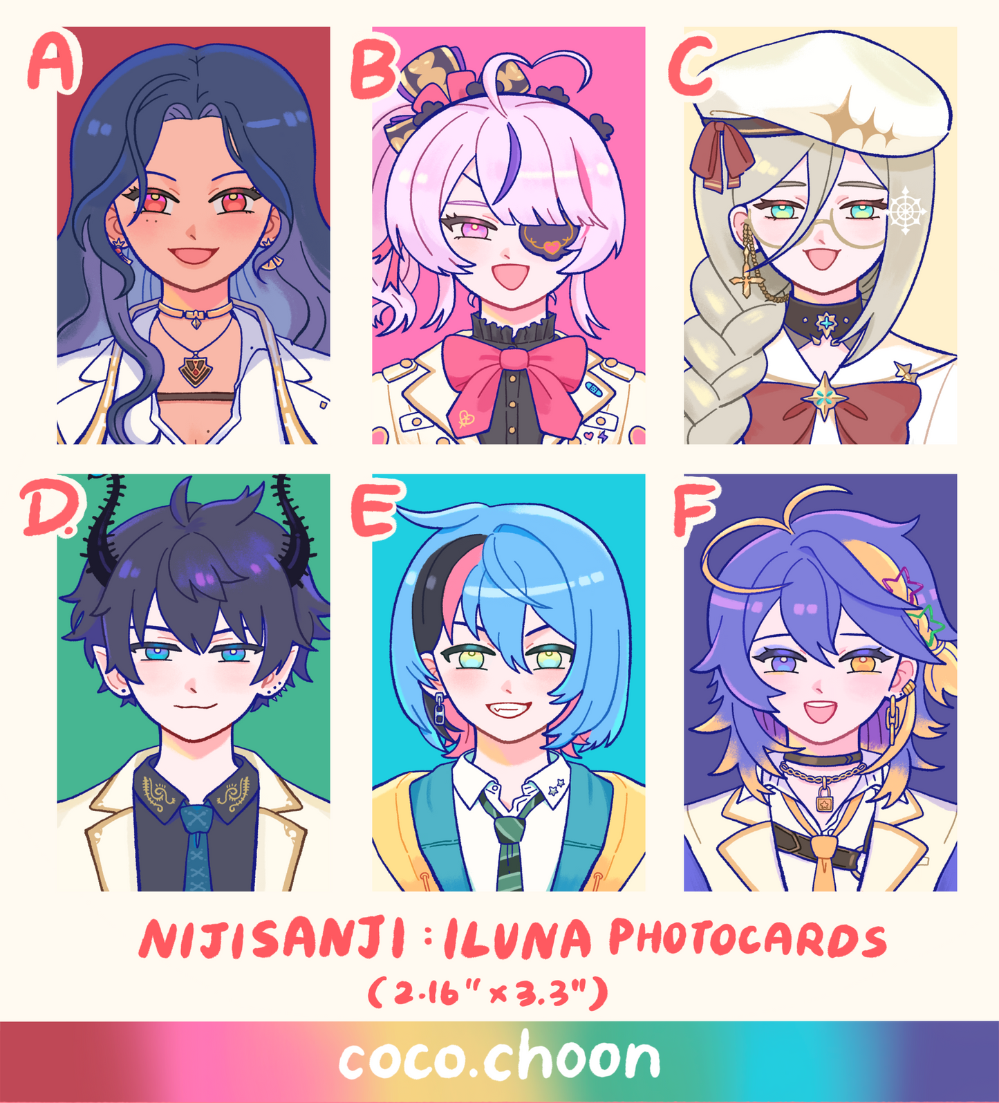 NIJI: ILUNA photocards