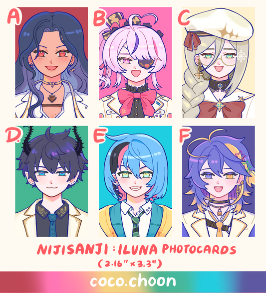 NIJI: ILUNA photocards