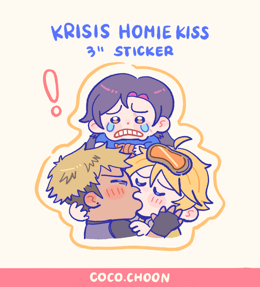 NIJI: Krisis Homie Kiss sticker
