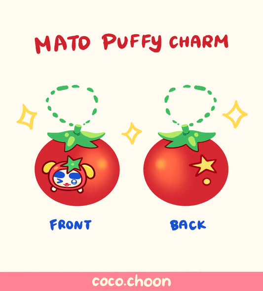 Mato in Tomato puffy charm