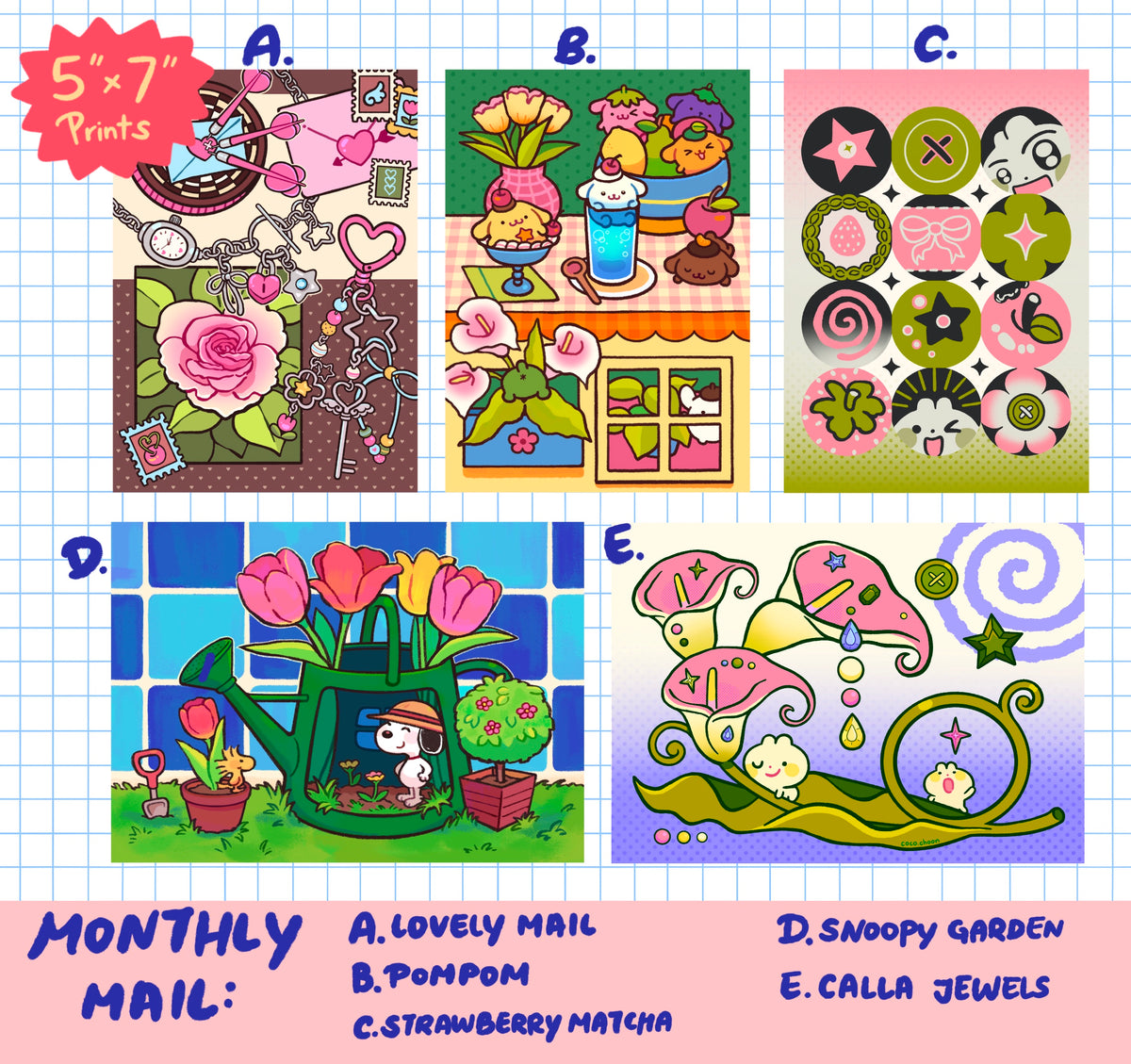 Monthly Prints