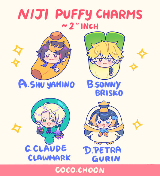 NIJI: puffy charms