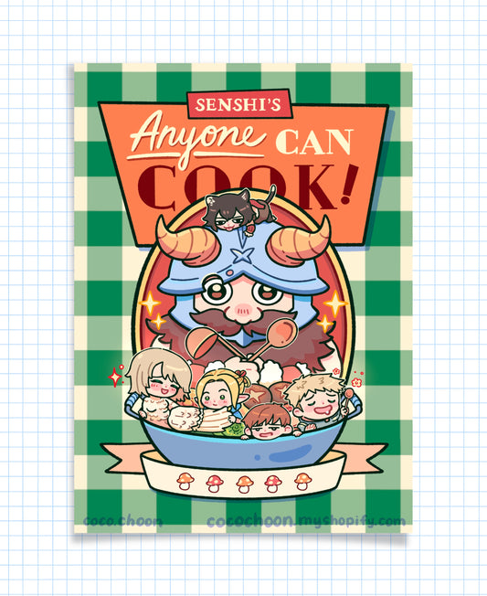 Senshi: Anyone can Cook! Print