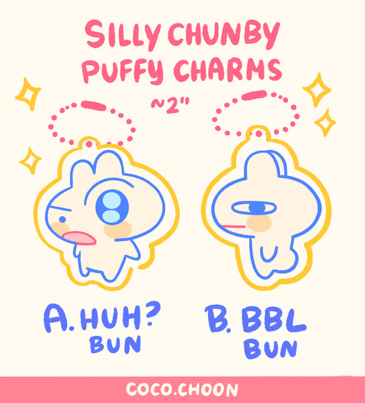 Silly Chunby Puffy charms