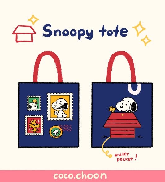 [PREORDER] Little Snoop tote bag