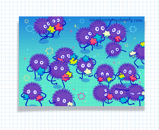 Soot Sprites Dance Party Print