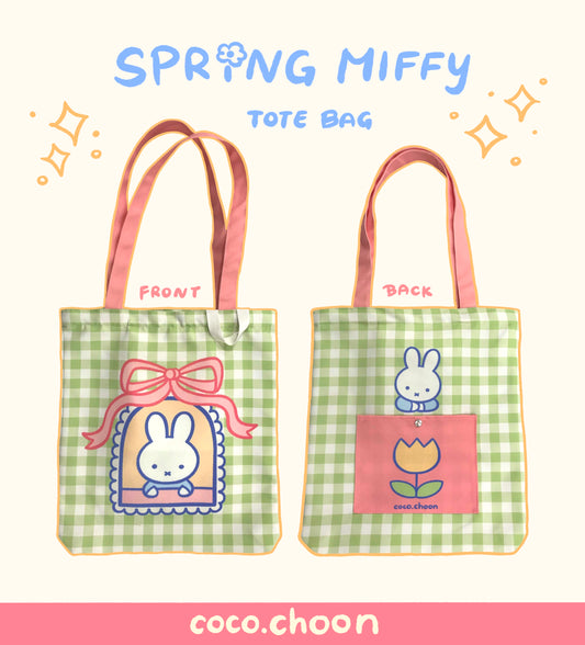 Spring Bun tote