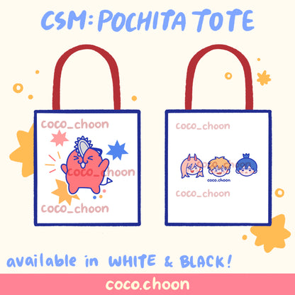 Pochita Tote Bag