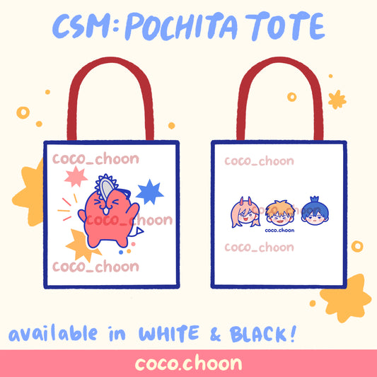 Pochita Tote Bag